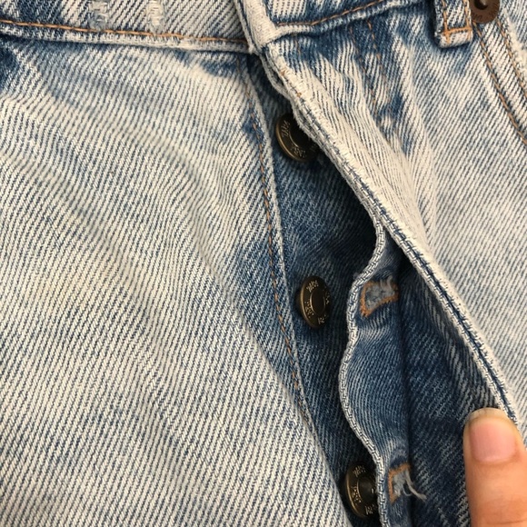 Zara distress denim shorts - Picture 7 of 10